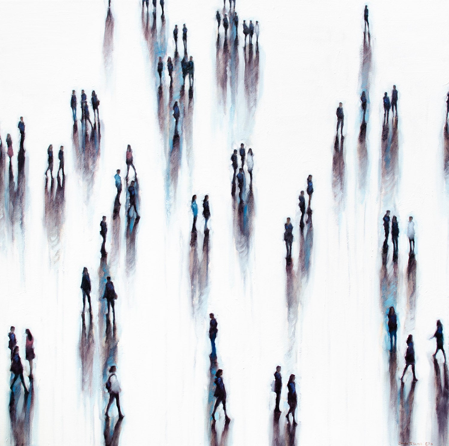 Cool Toned Paintings