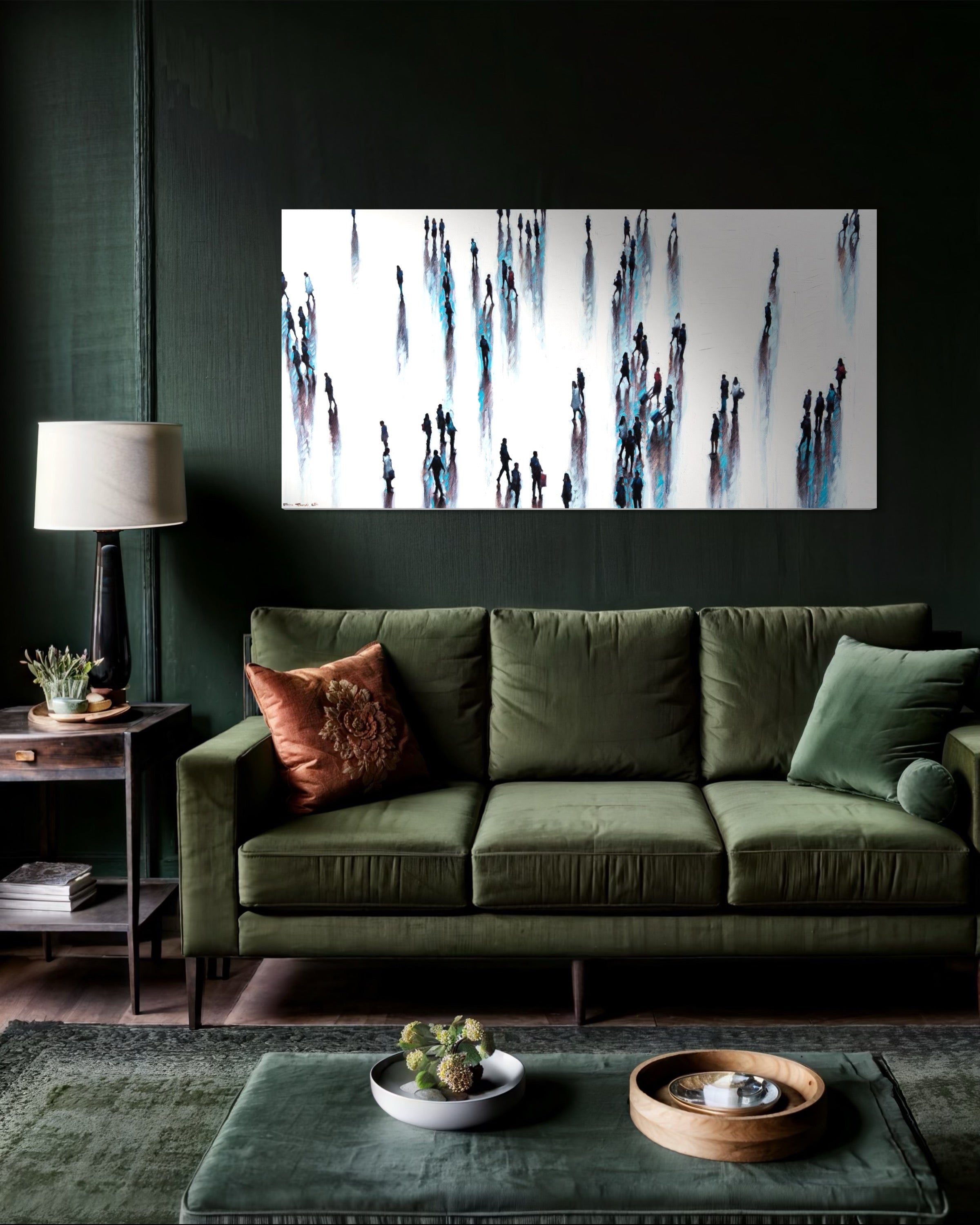 Cool Toned Prints on Canvas