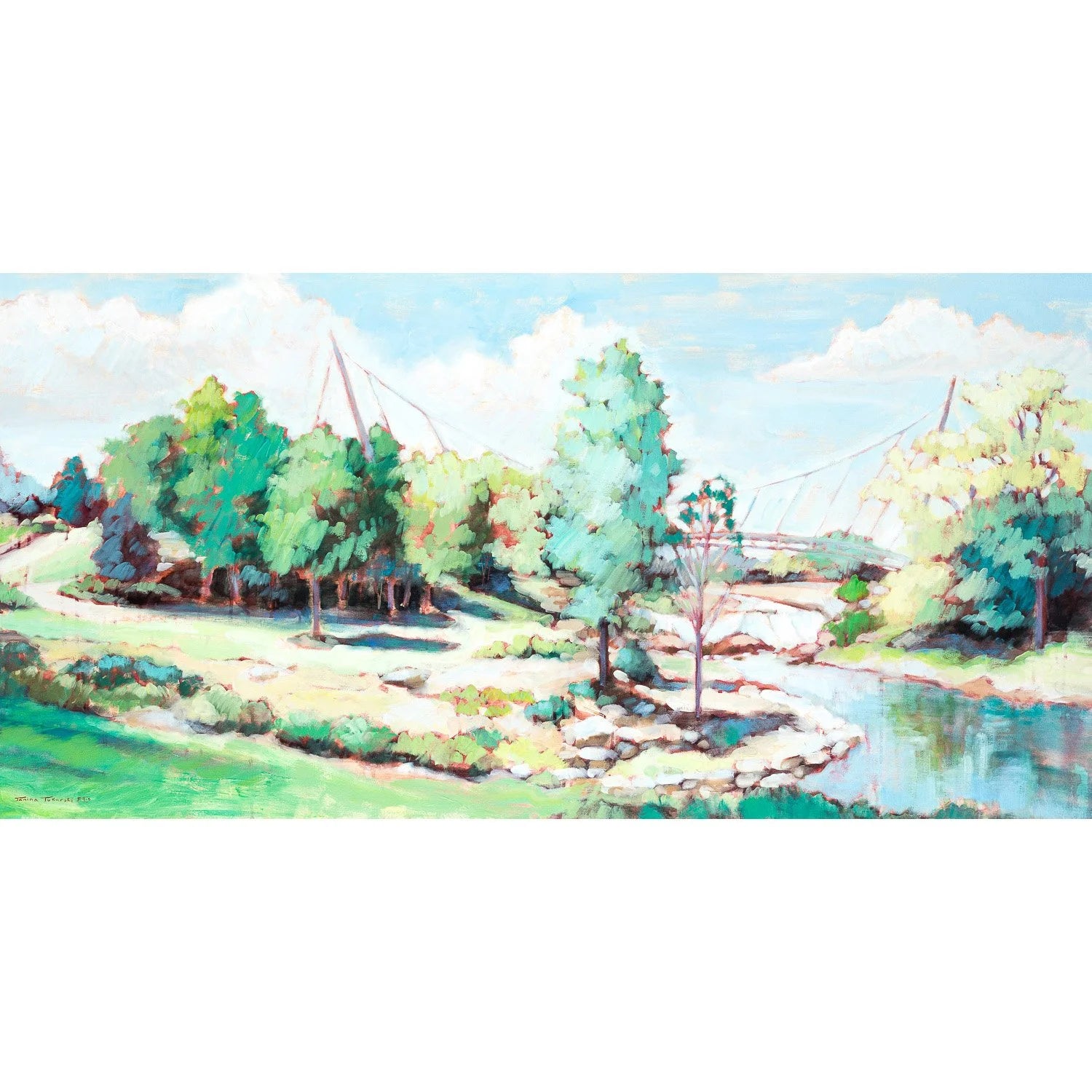 Print on Canvas: The Heart of Summer