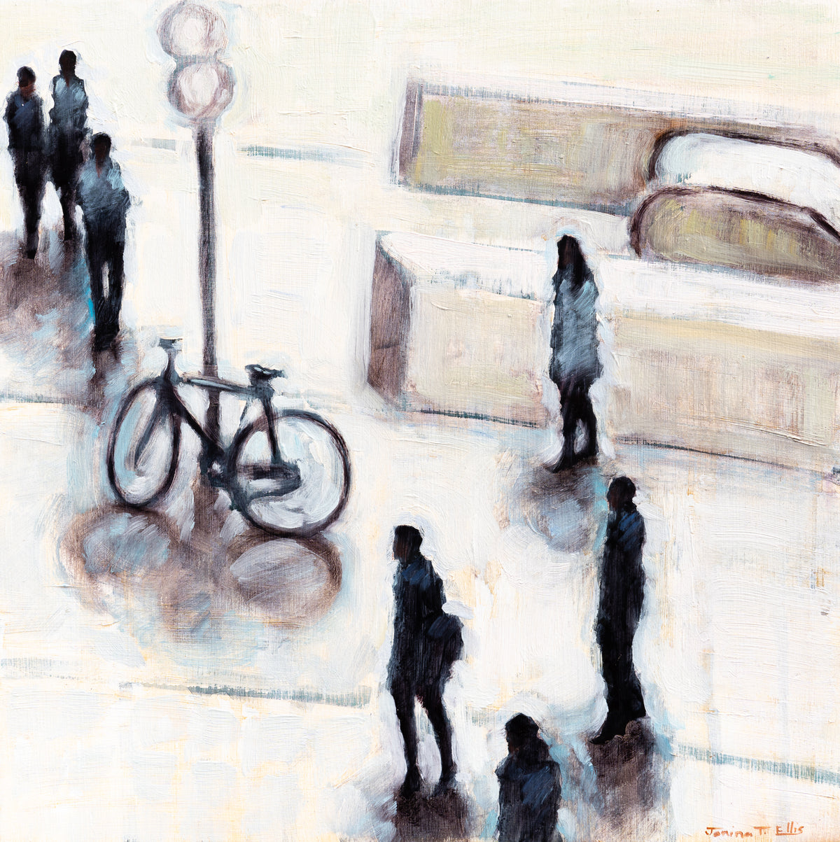 A Momentary Pause - (12x12")