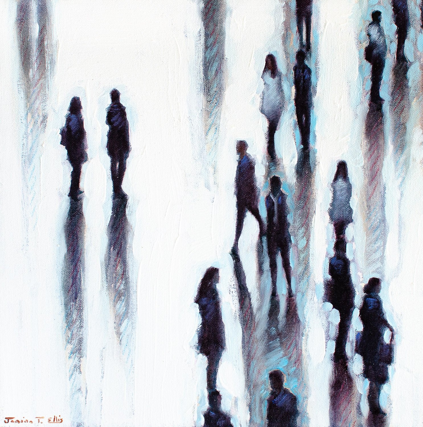 Admirable Company (12x12")