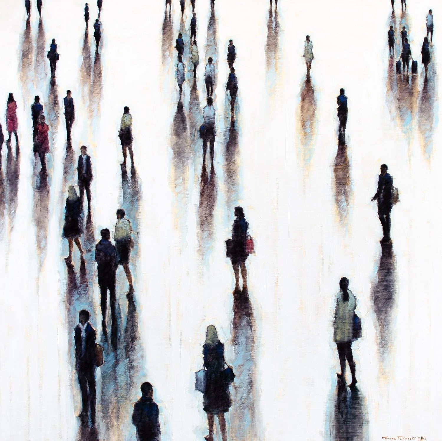 The Future Beckons (36x36")