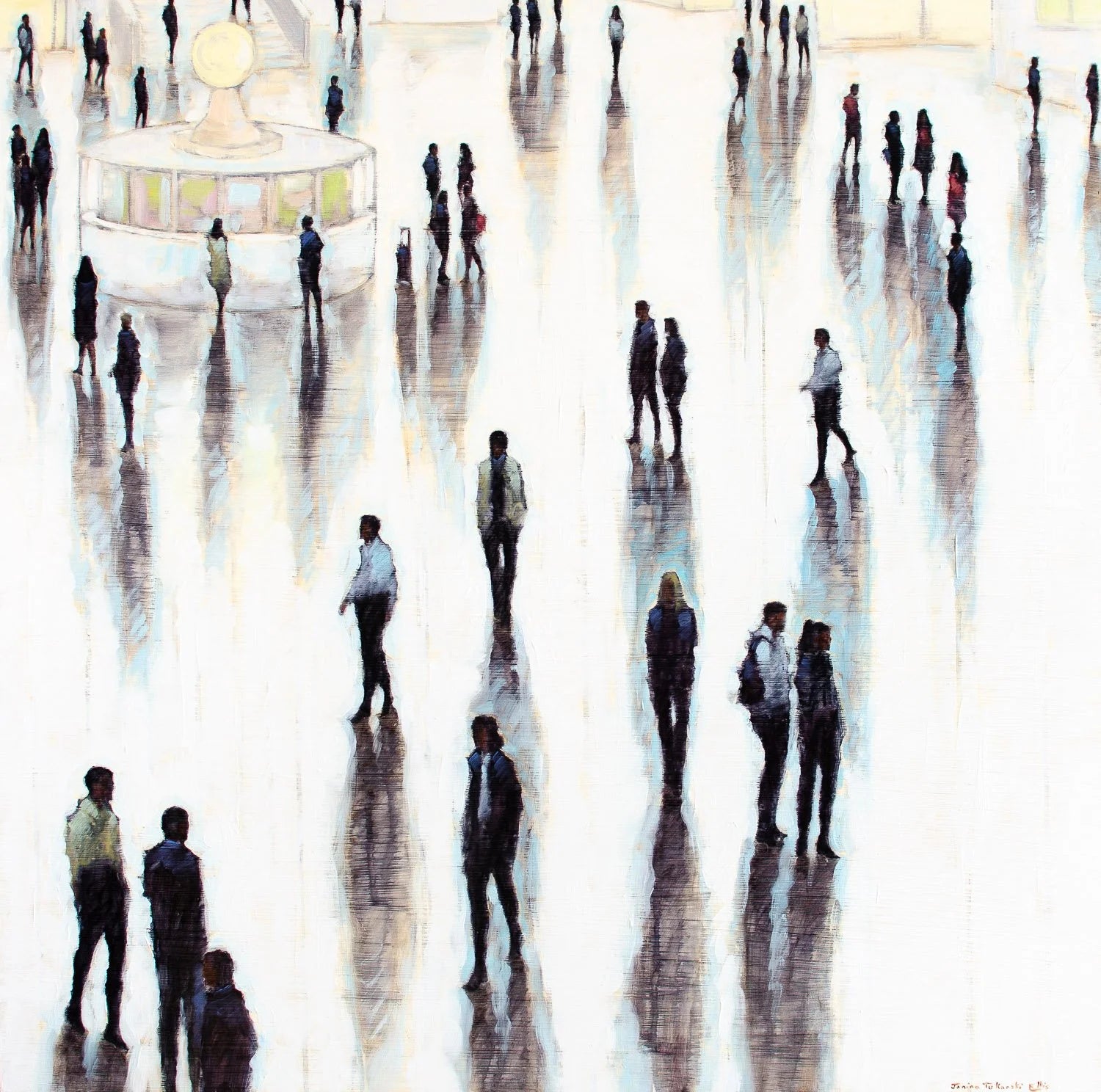 Voices in Motion (36x36")