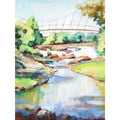 Print on Canvas: Find a Spot by the Water