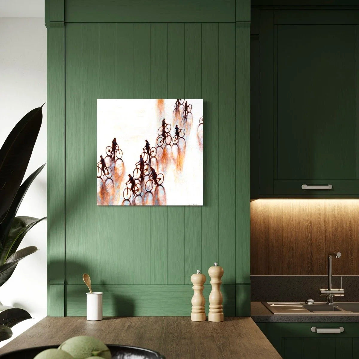 Print on Canvas: Carefree Caravan