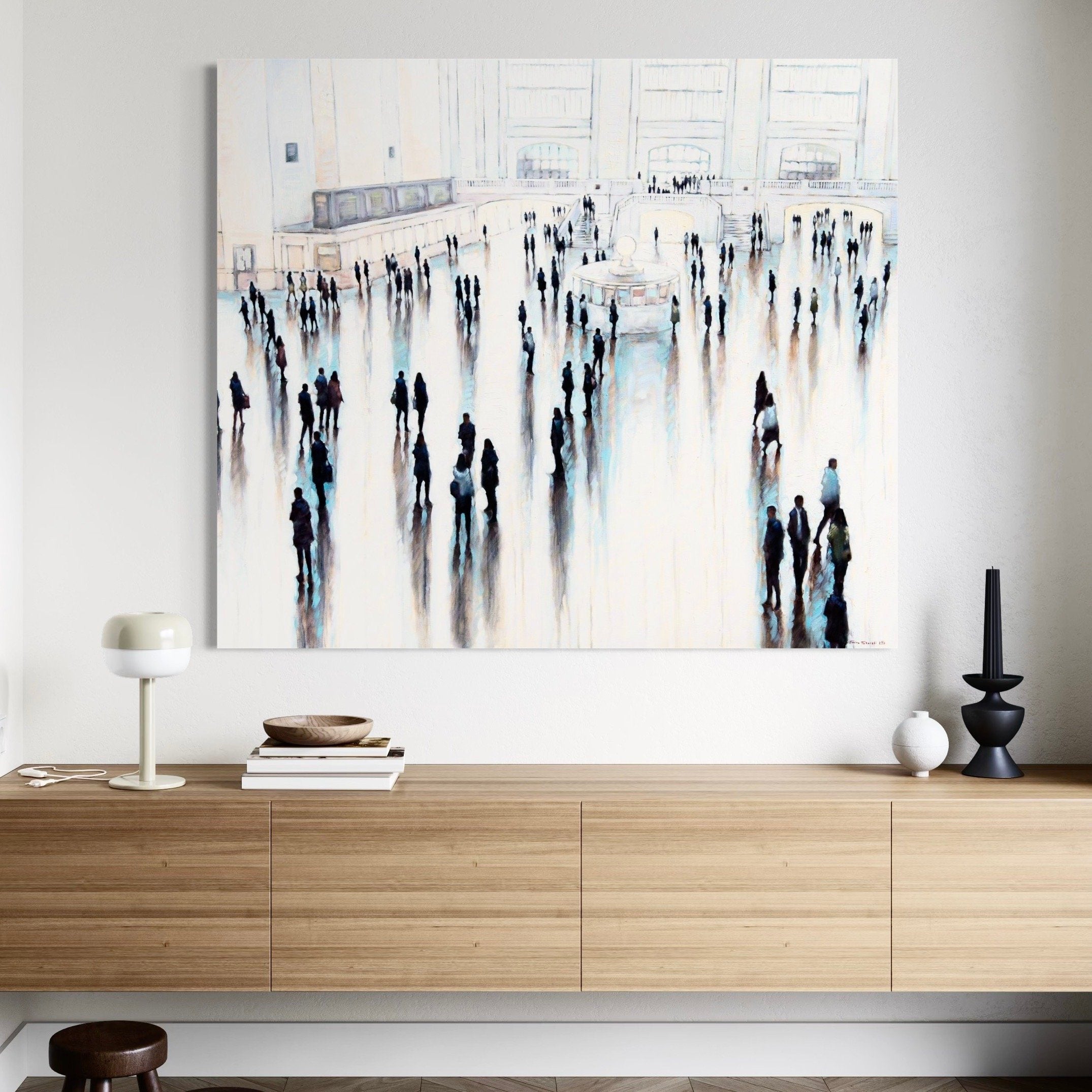 Print on Canvas: Quiet Connections