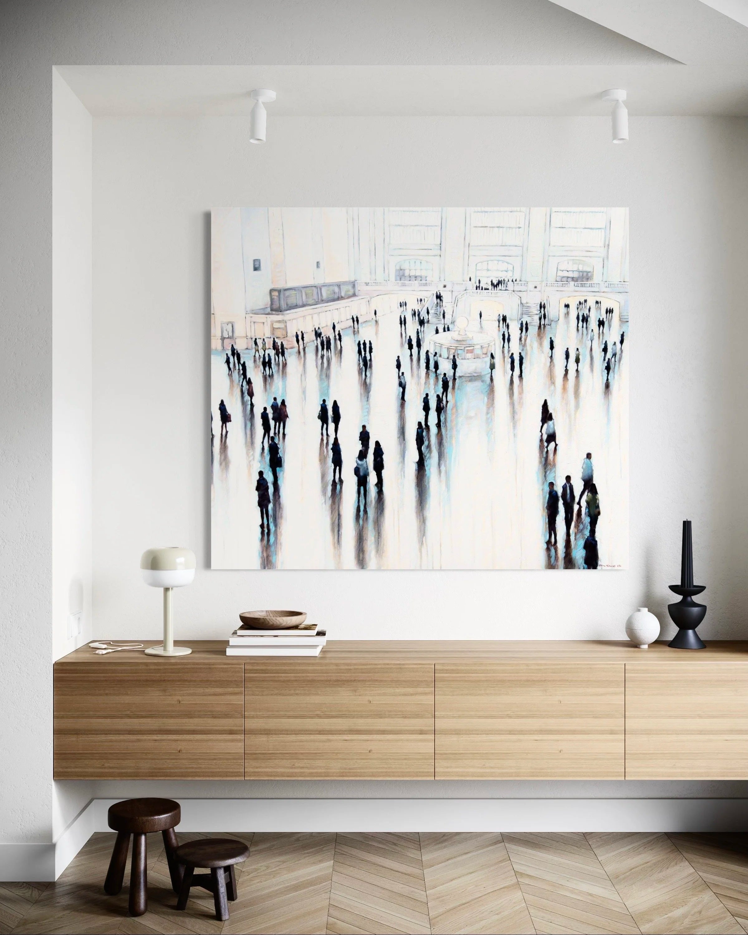 Print on Canvas: Quiet Connections