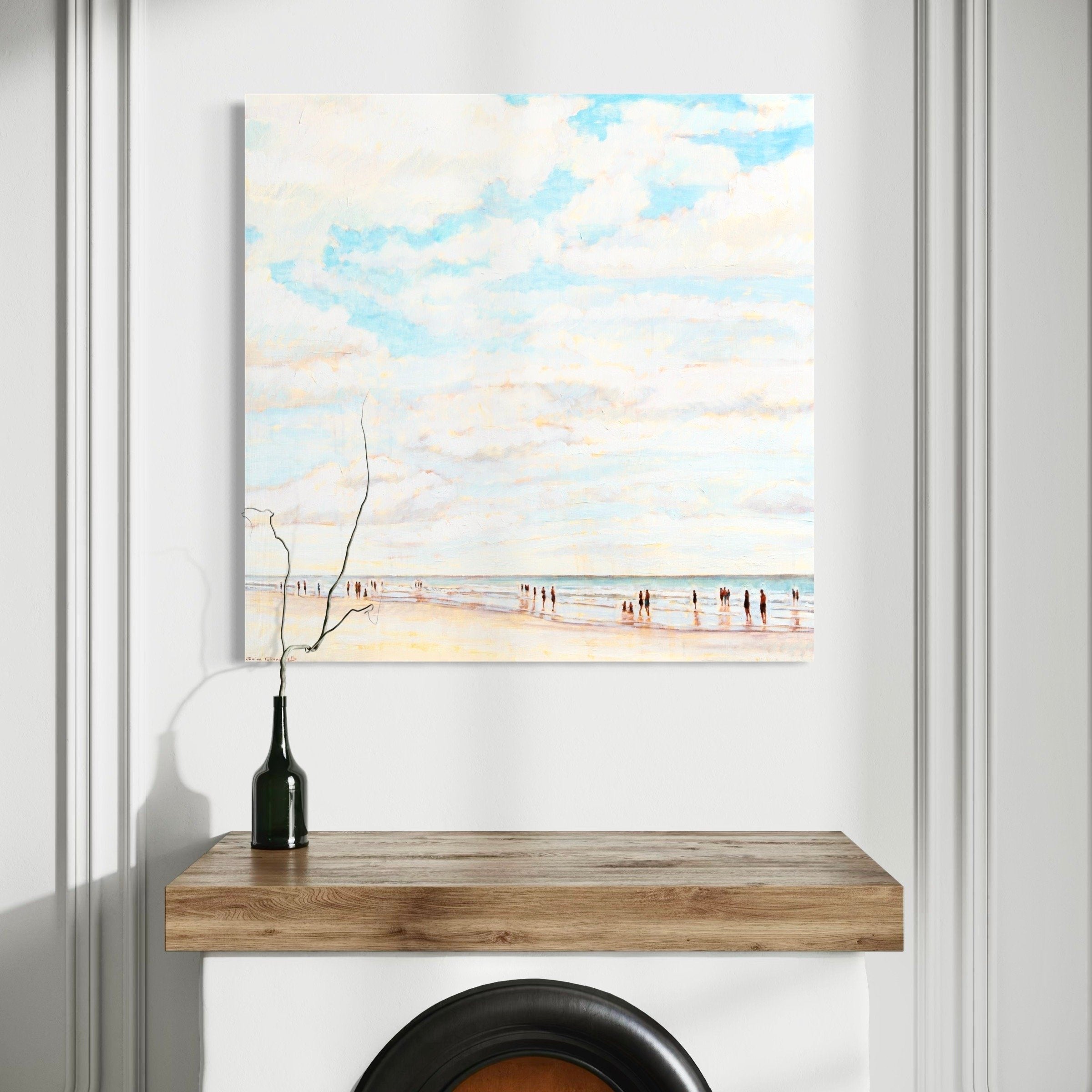 Print on Canvas: Pursuit of Relaxation