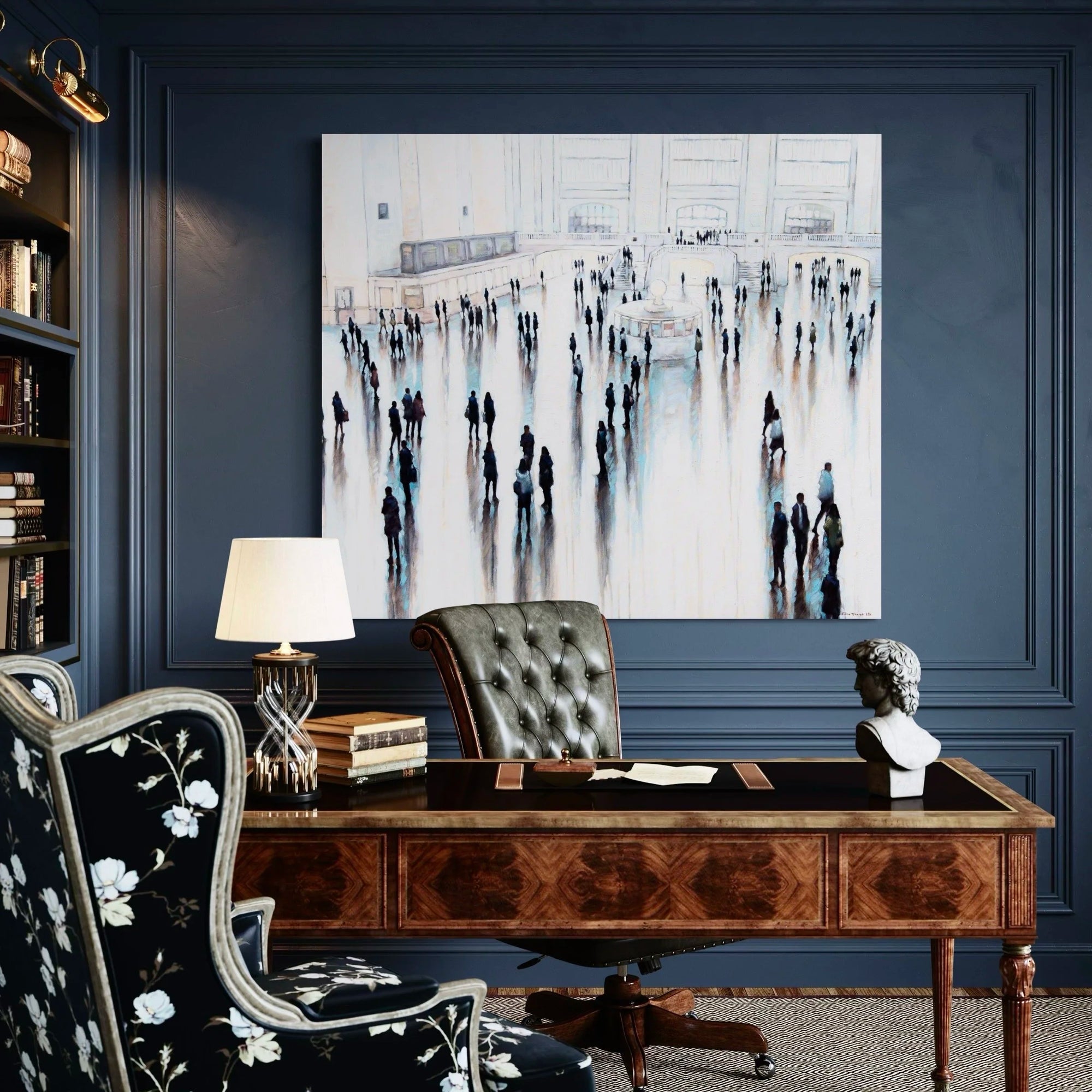 Print on Canvas: Quiet Connections