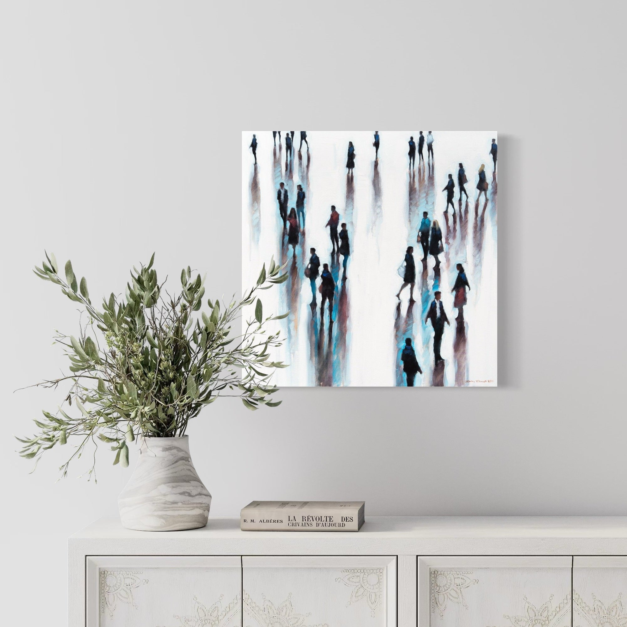 Print on Canvas: Intertwining Destinies