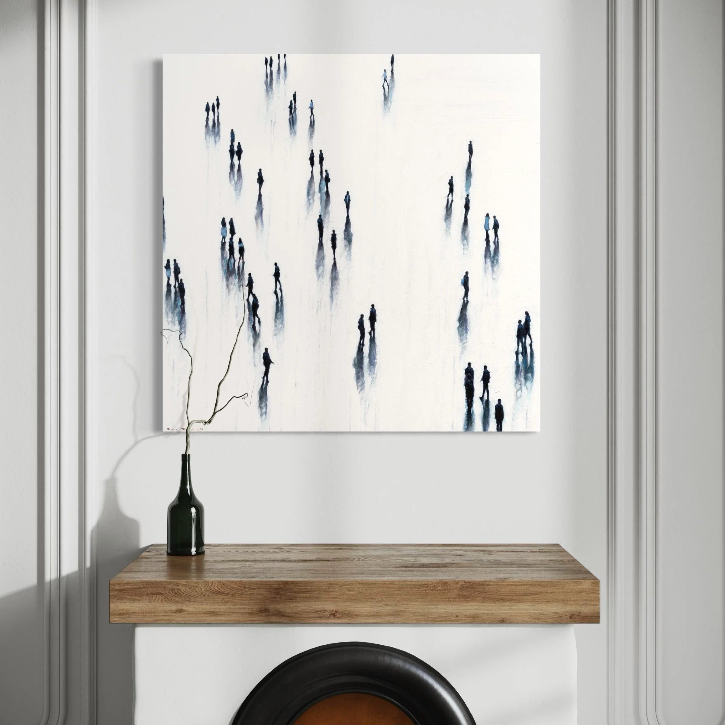 Beautiful Encounters (40x40")