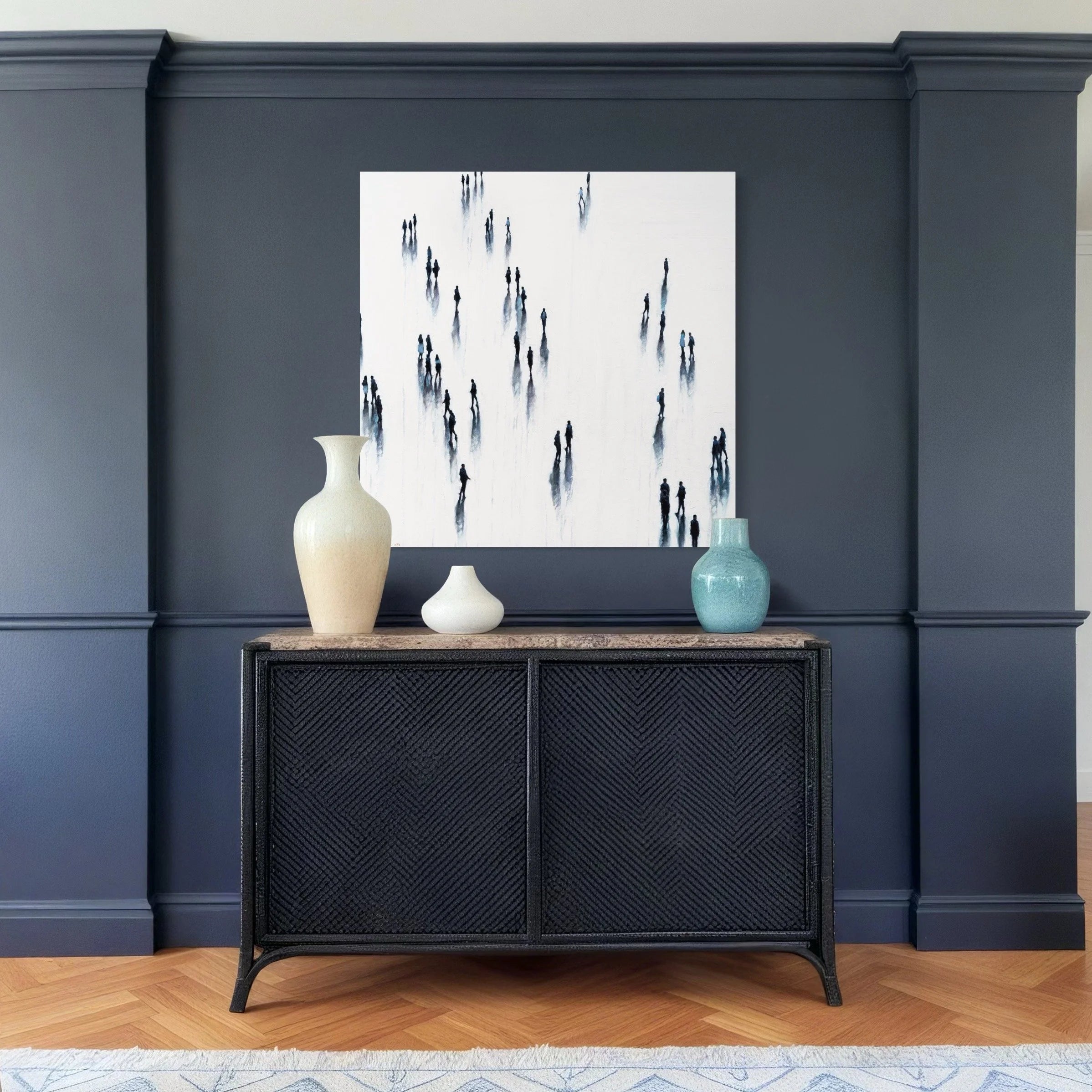 Beautiful Encounters (40x40")