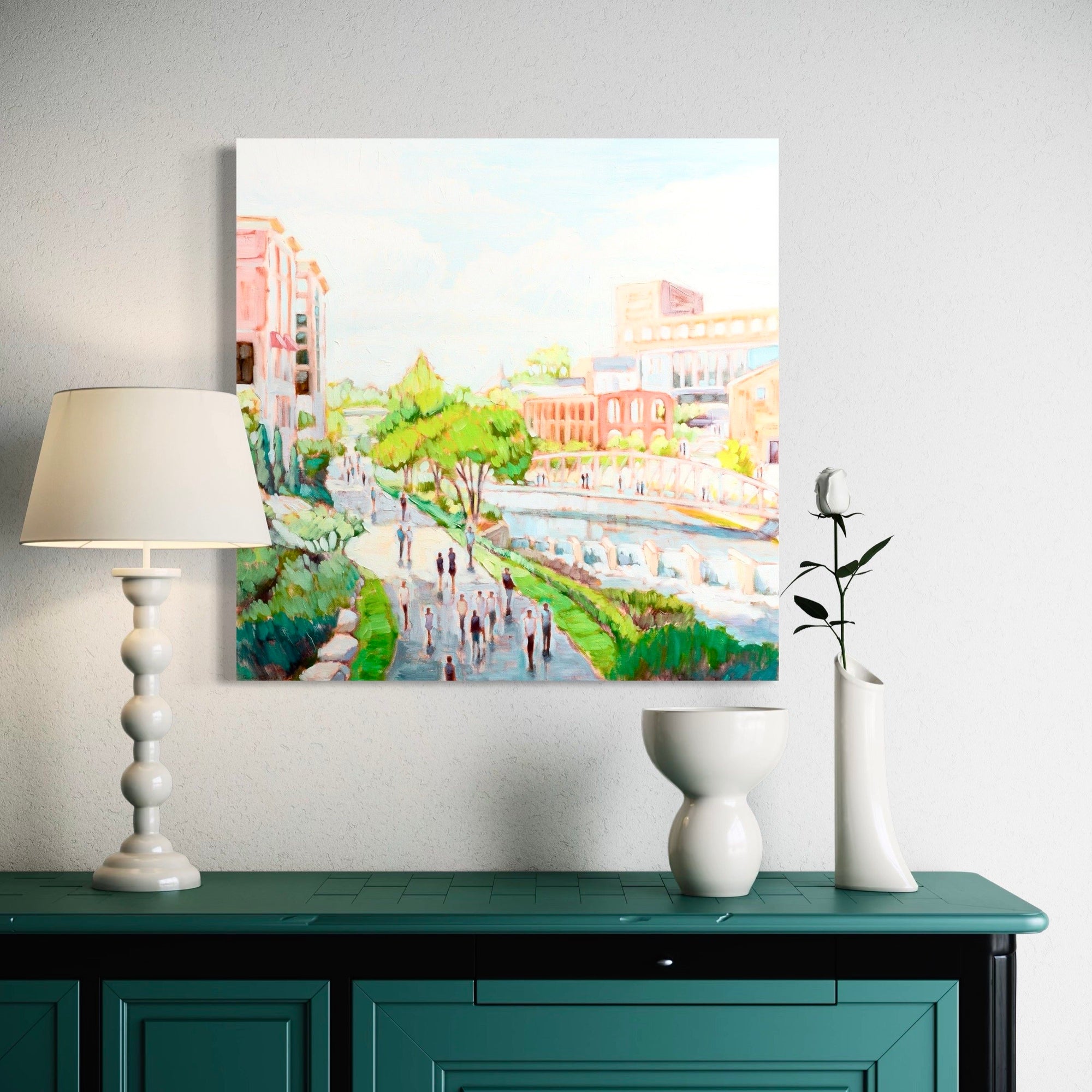 Print on Canvas: When We Came Back