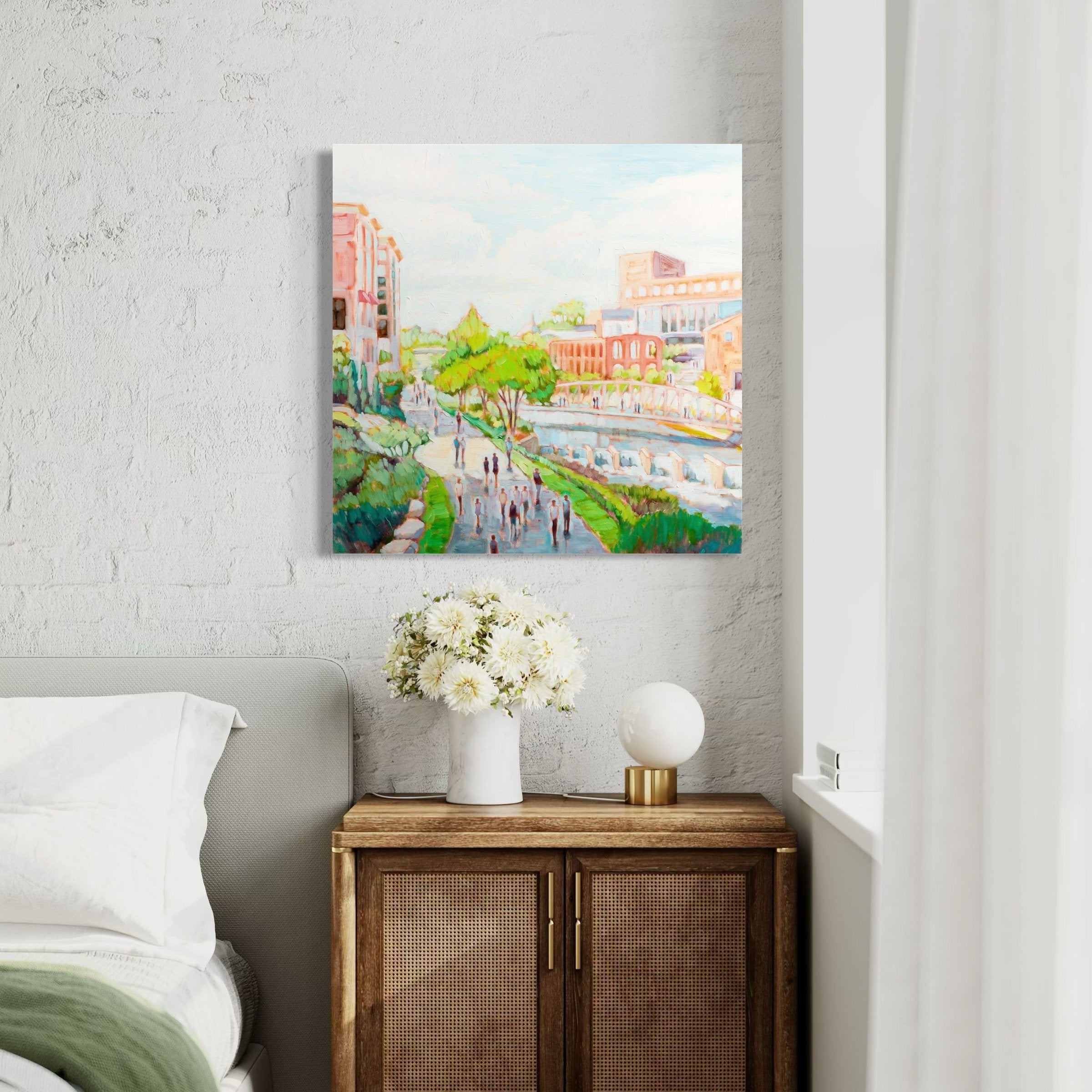 Print on Canvas: When We Came Back