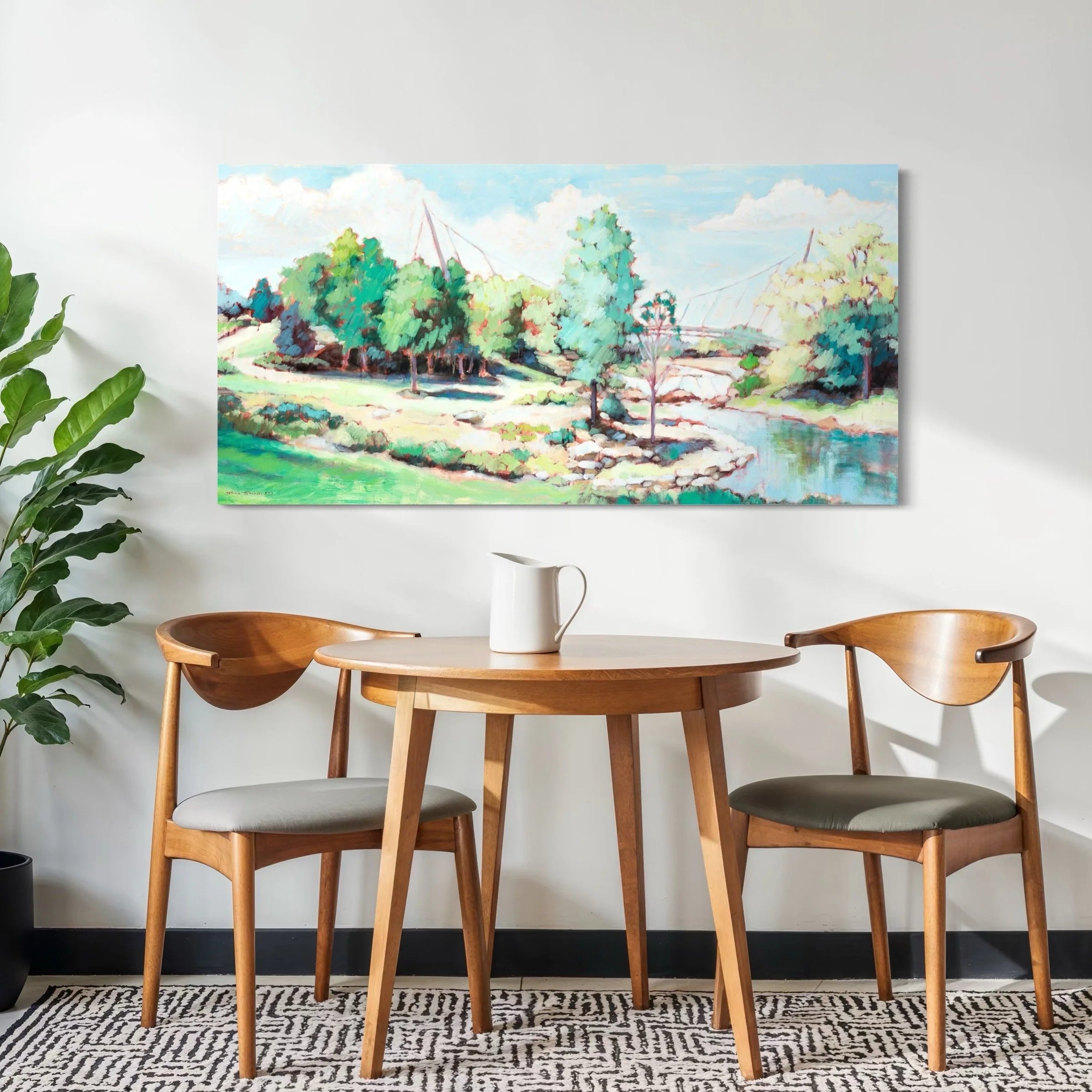 Print on Canvas: The Heart of Summer