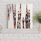Print on Canvas: Side By Side