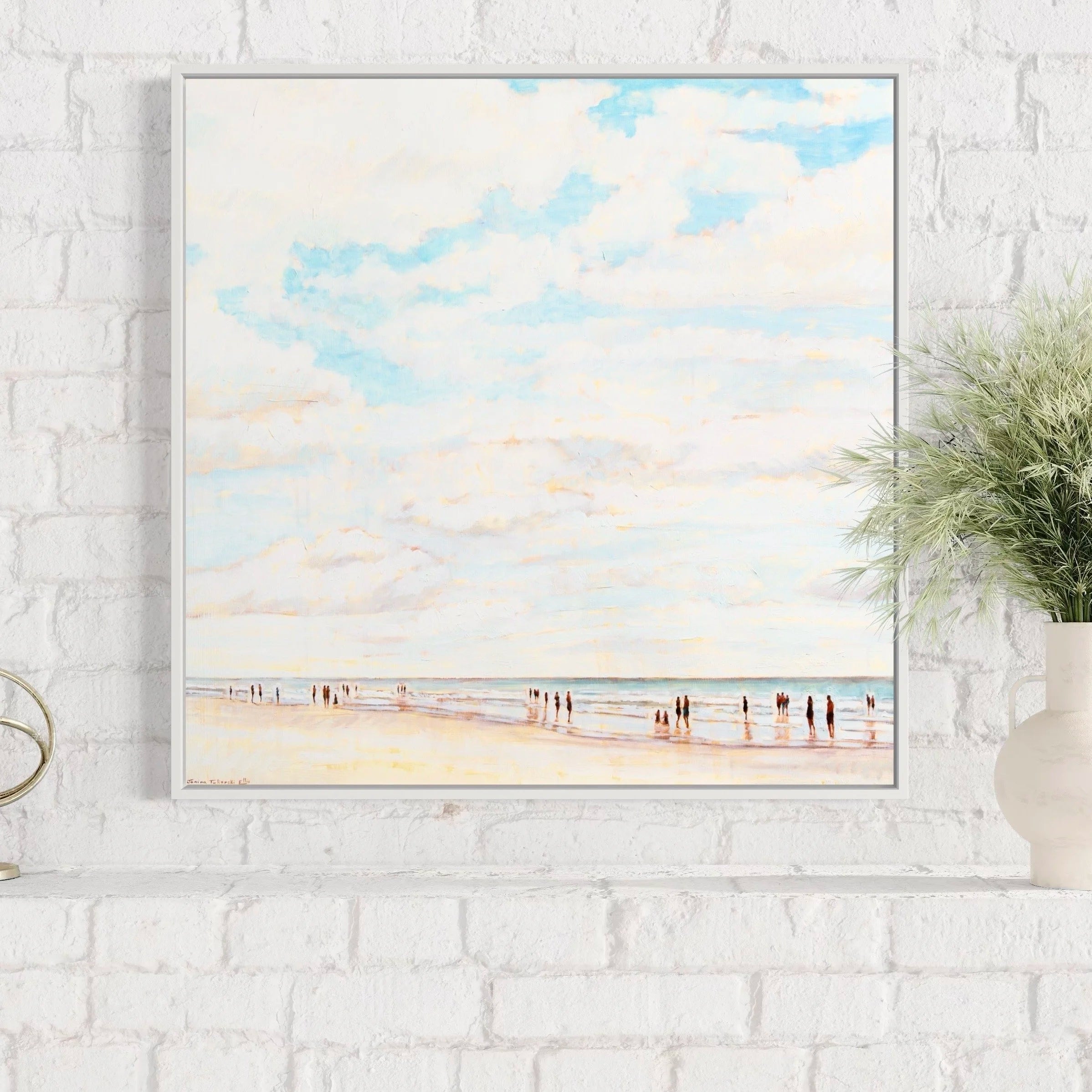 Print on Canvas: Pursuit of Relaxation