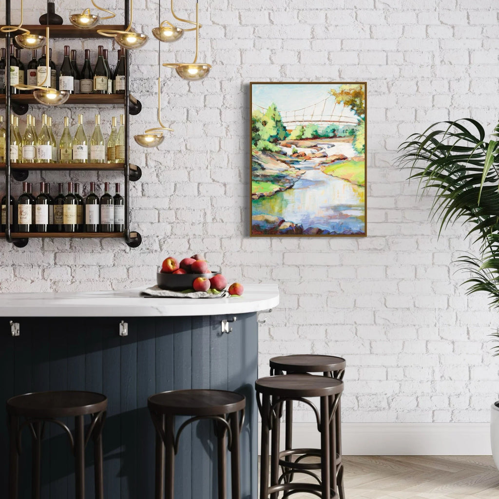 Print on Canvas: Find a Spot by the Water