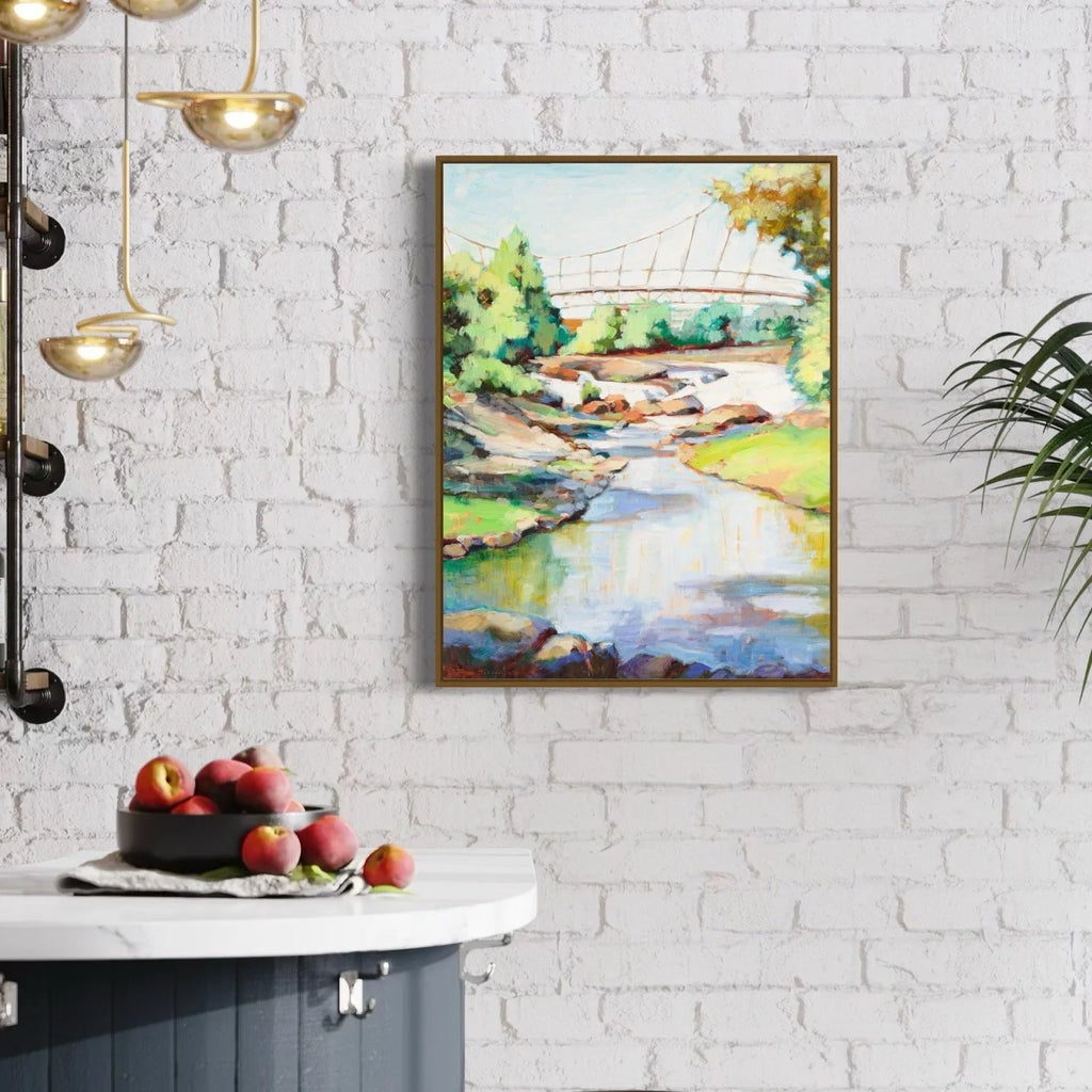 Print on Canvas: Find a Spot by the Water
