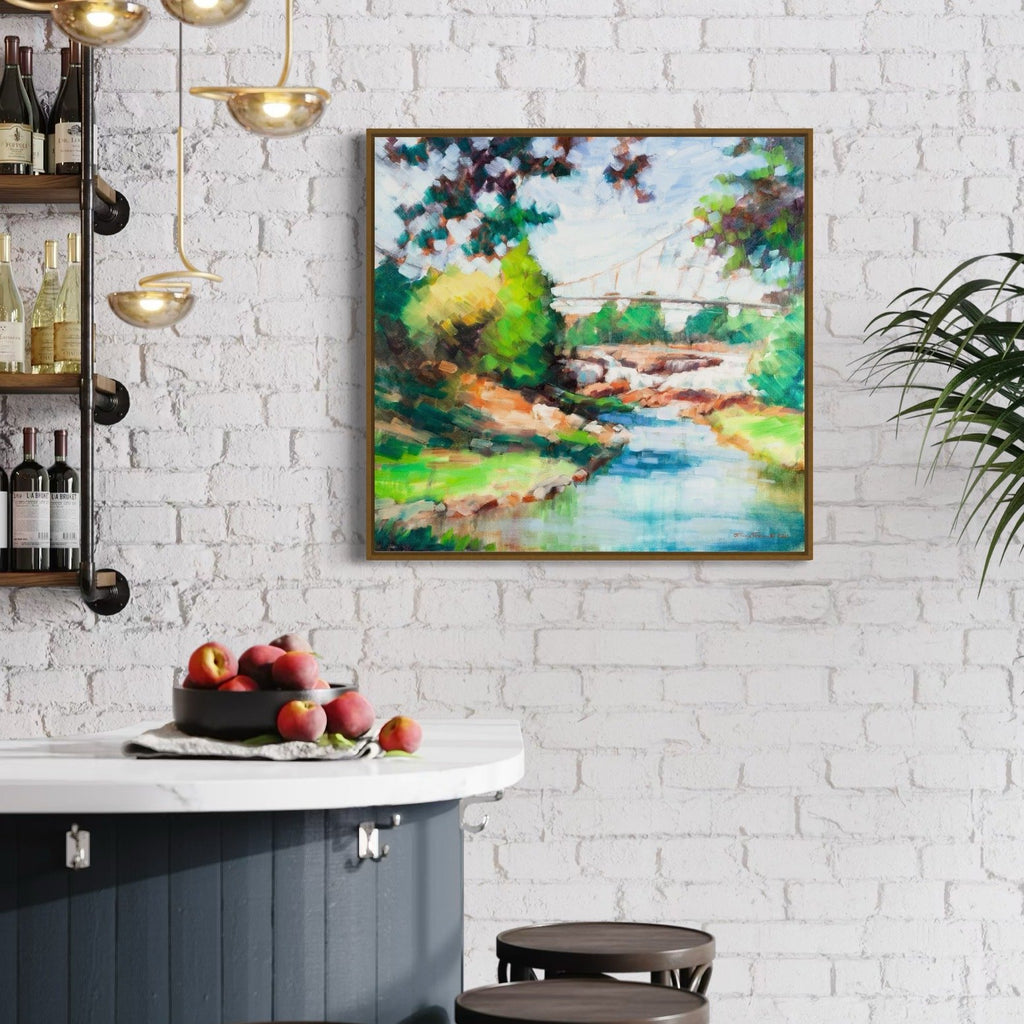 Print on Canvas: Verdant Summer