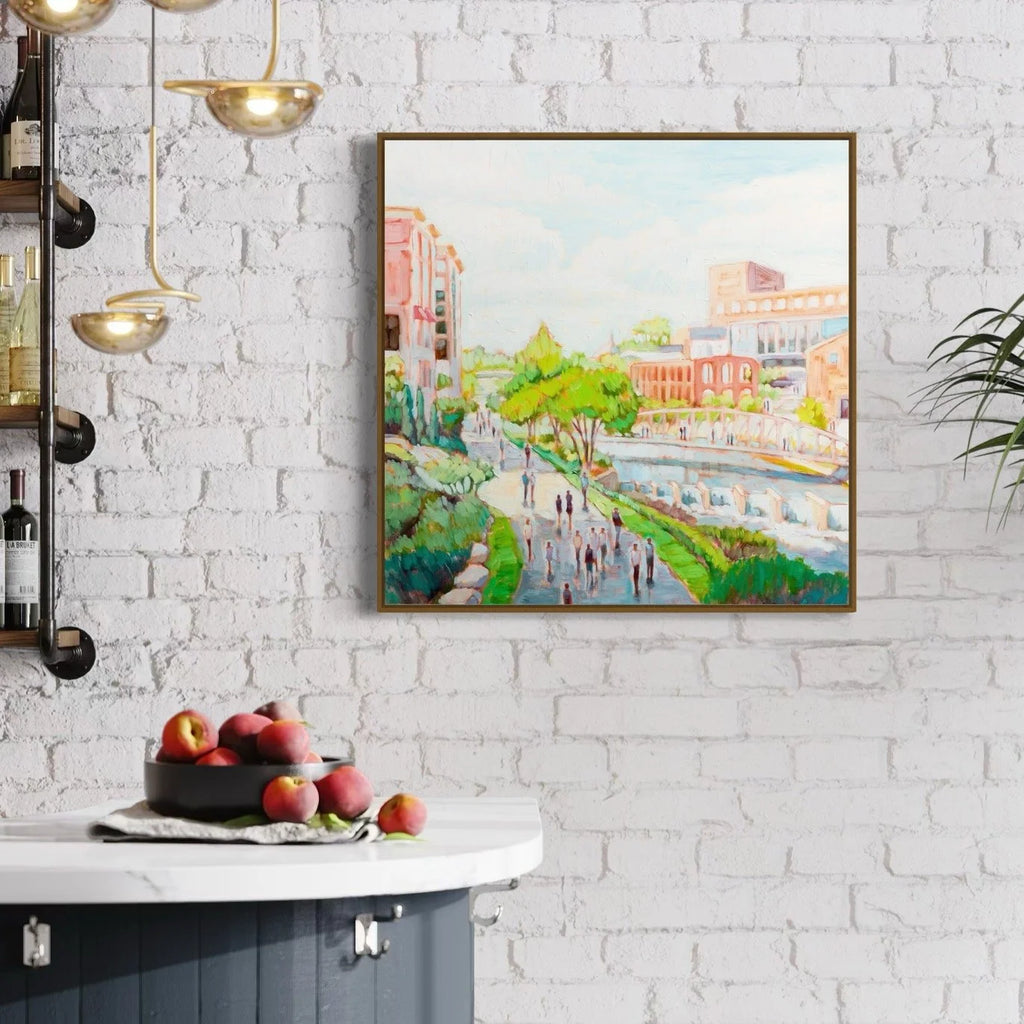Print on Canvas: When We Came Back