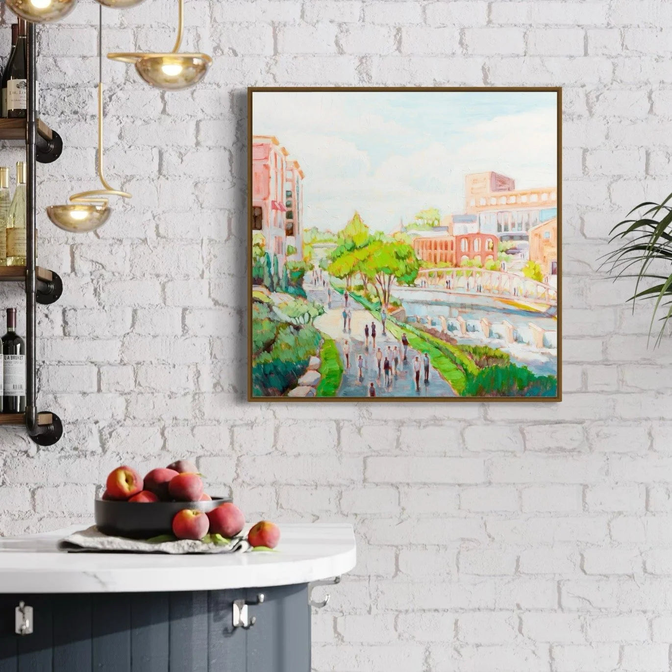 Print on Canvas: When We Came Back