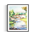 Print on Paper: Find a Spot By the Water