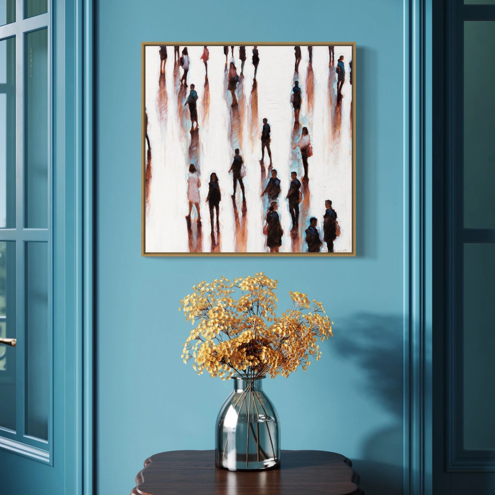 Print on Canvas: Striding Forward