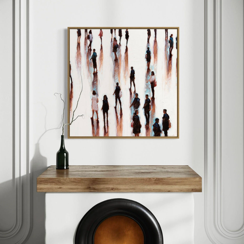 Print on Canvas: Striding Forward
