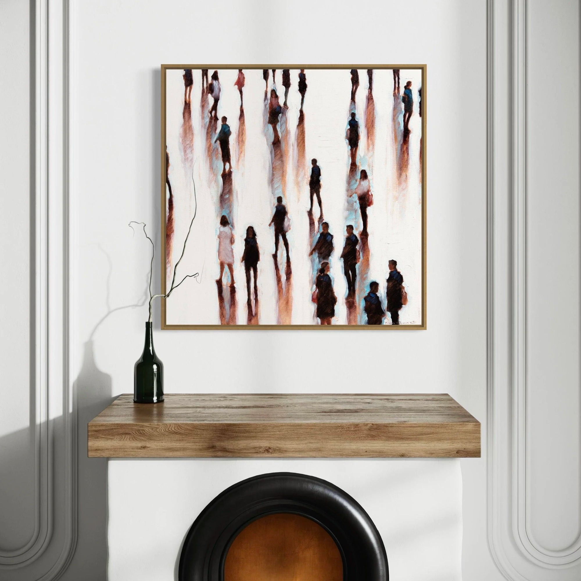 Print on Canvas: Striding Forward