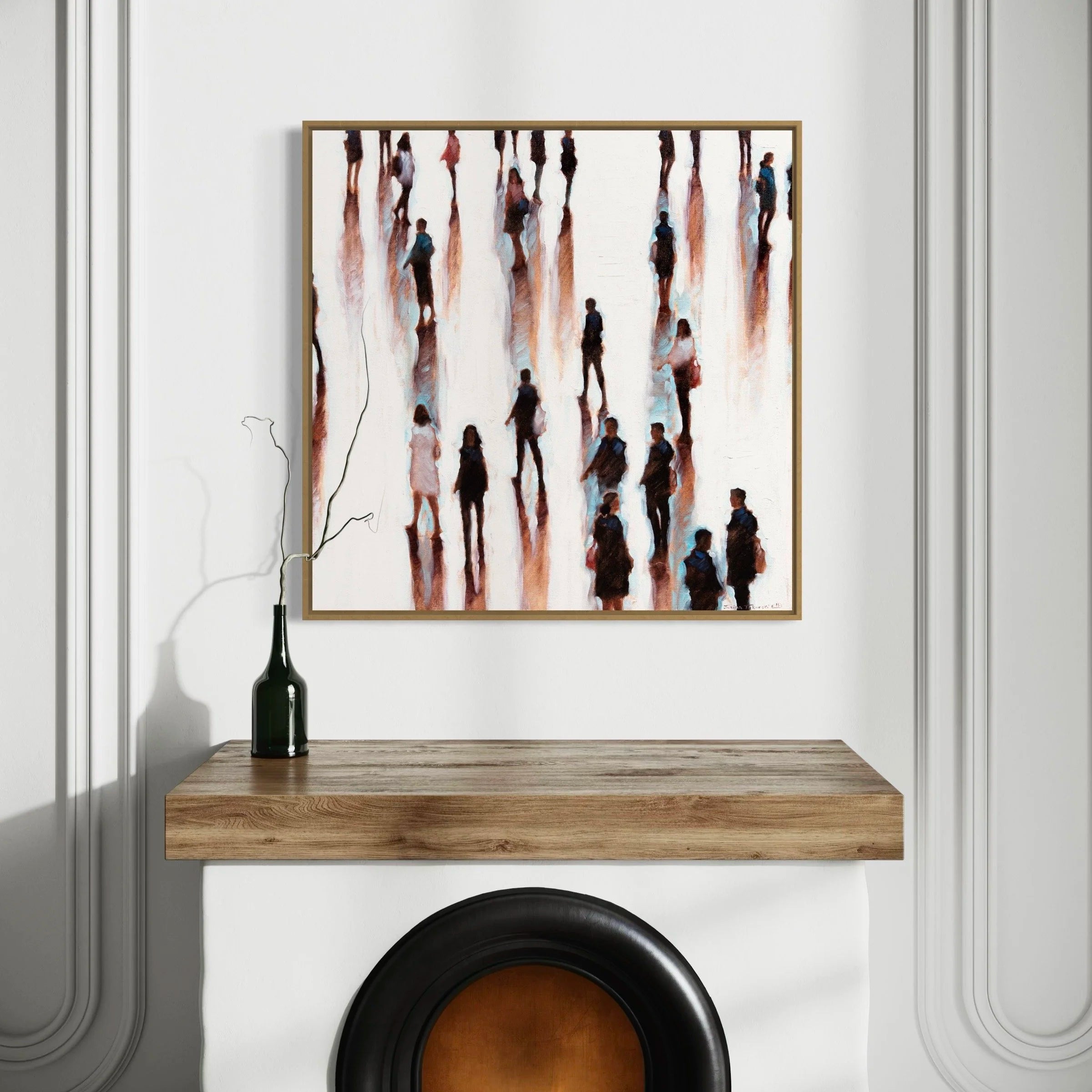 Print on Canvas: Striding Forward