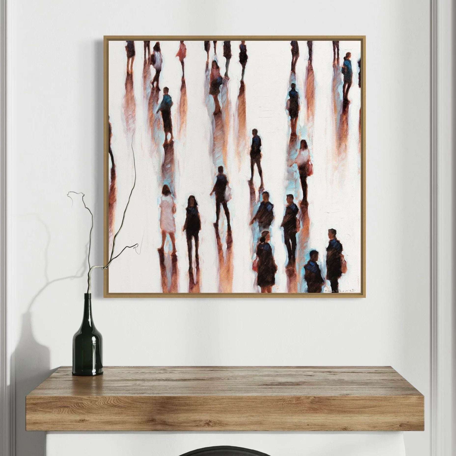 Print on Canvas: Striding Forward