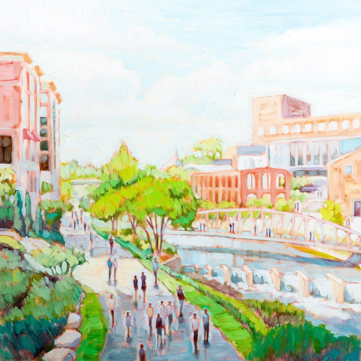 Print on Canvas: When We Came Back