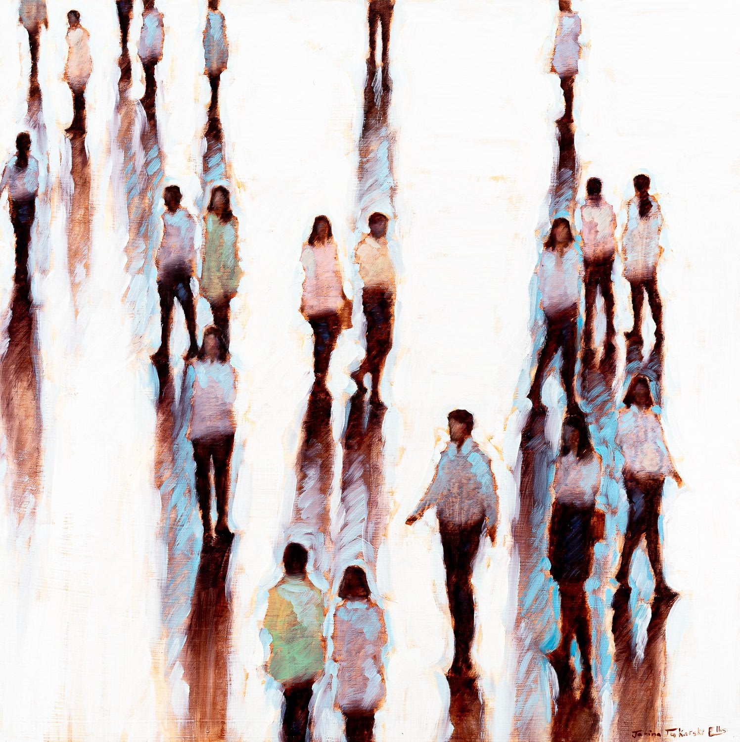 Print on Canvas: Side By Side